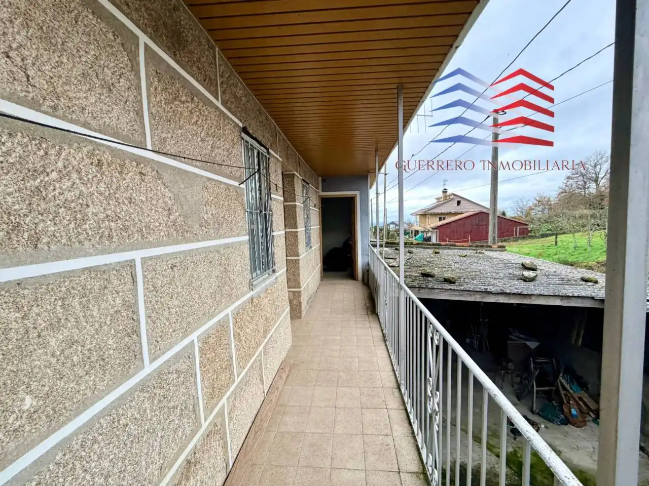 Vista exterior de Casa o chalet en venta en A Bola  con Jardín privado, Trastero y Balcón
