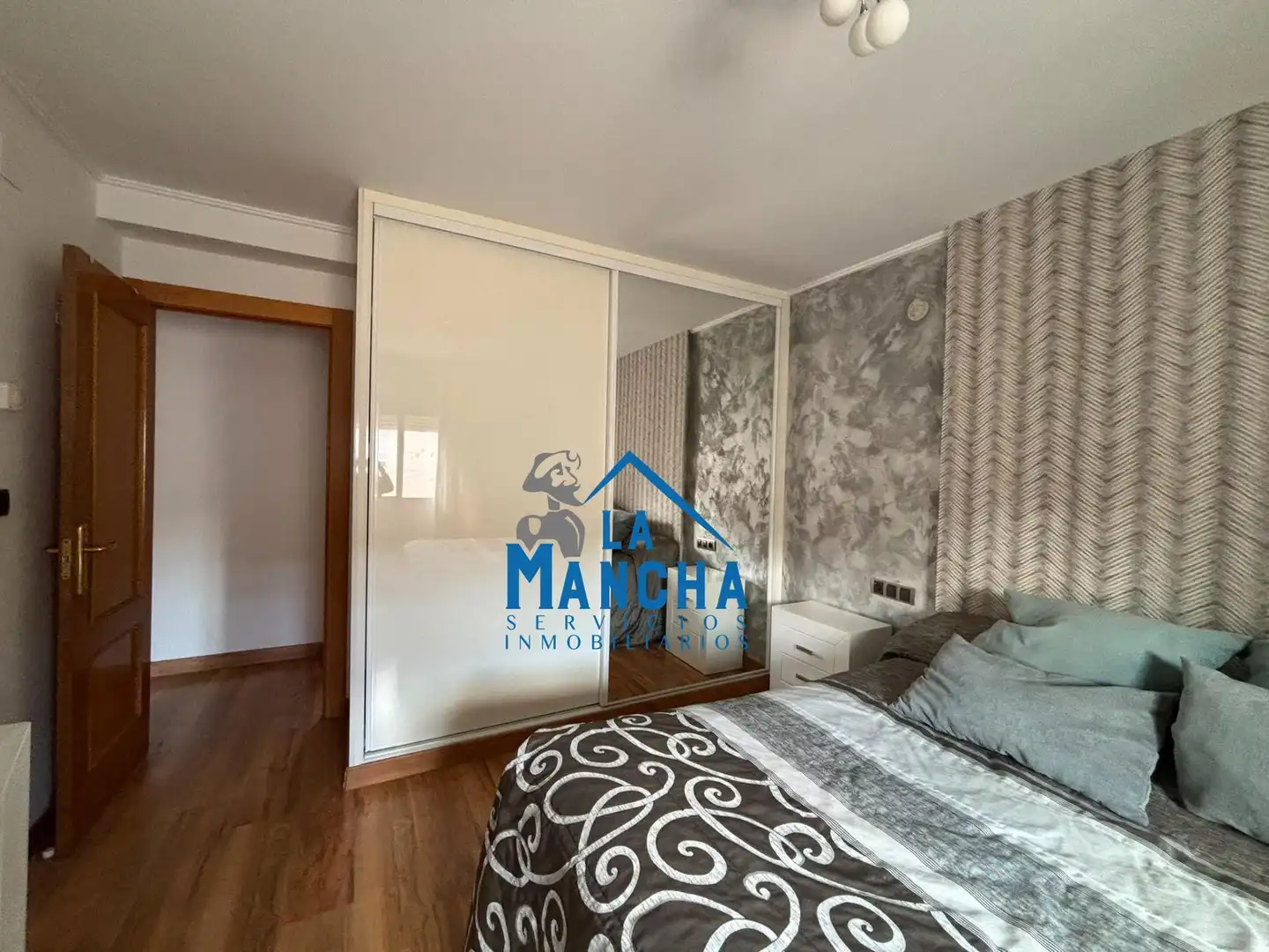 Bedroom of Flat for sale in Albacete  with Air Conditioner, Heating and Furnished
