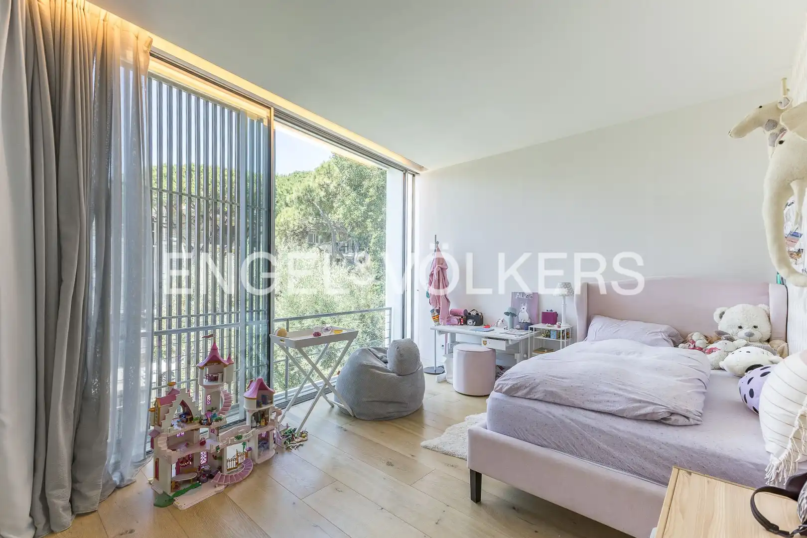 Bedroom of Houses for rent in Castelldefels  with Air Conditioner, Heating and Private garden