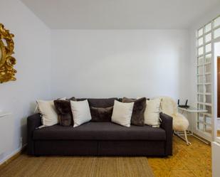 Sala d'estar de Apartament de lloguer en  Madrid Capital amb Aire condicionat