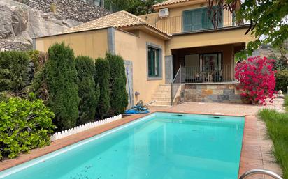 Swimming pool of House or chalet for sale in San Bartolomé de Tirajana  with Air Conditioner, Terrace and Swimming Pool