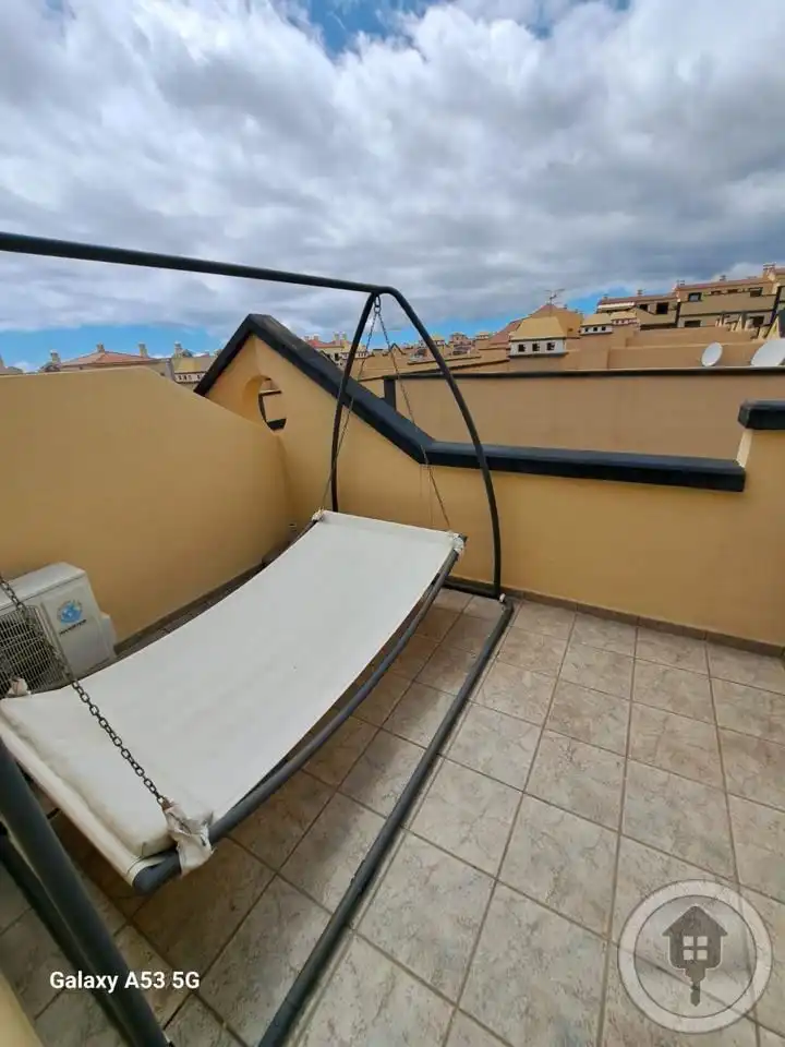 Terrasse von Einfamilien-Reihenhaus zum Verkauf in San Miguel de Abona mit Gemeinschaftspool