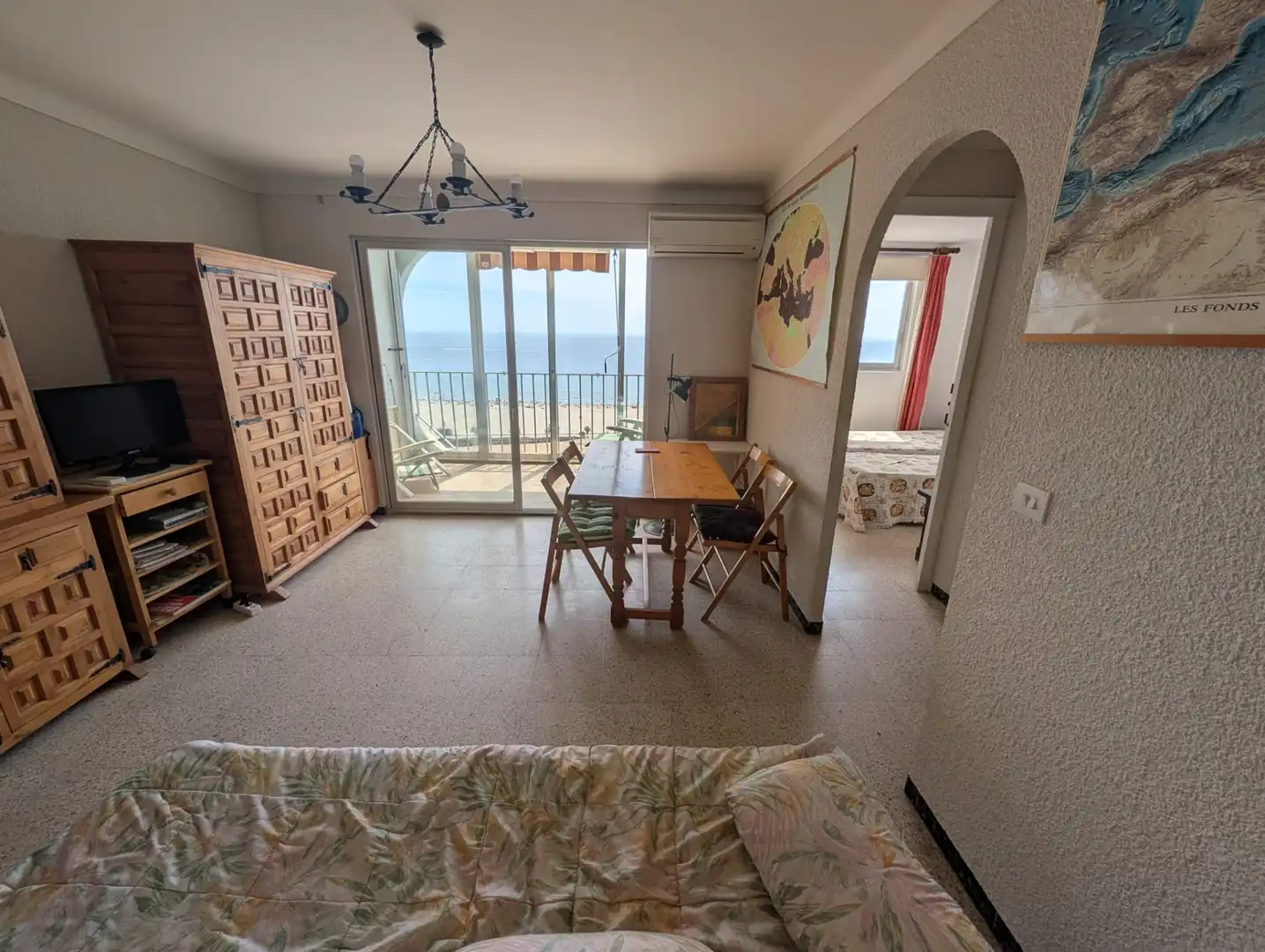 Dormitori de Apartament en venda en Empuriabrava amb Aire condicionat, Moblat i Forn