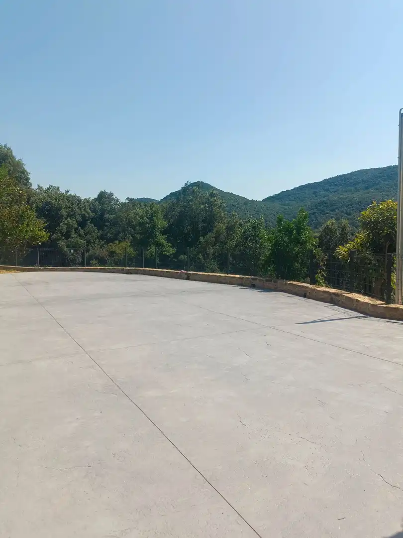 Terrassa de Casa o xalet de lloguer en Sant Aniol de Finestres amb Aire condicionat, Calefacció i Jardí privat