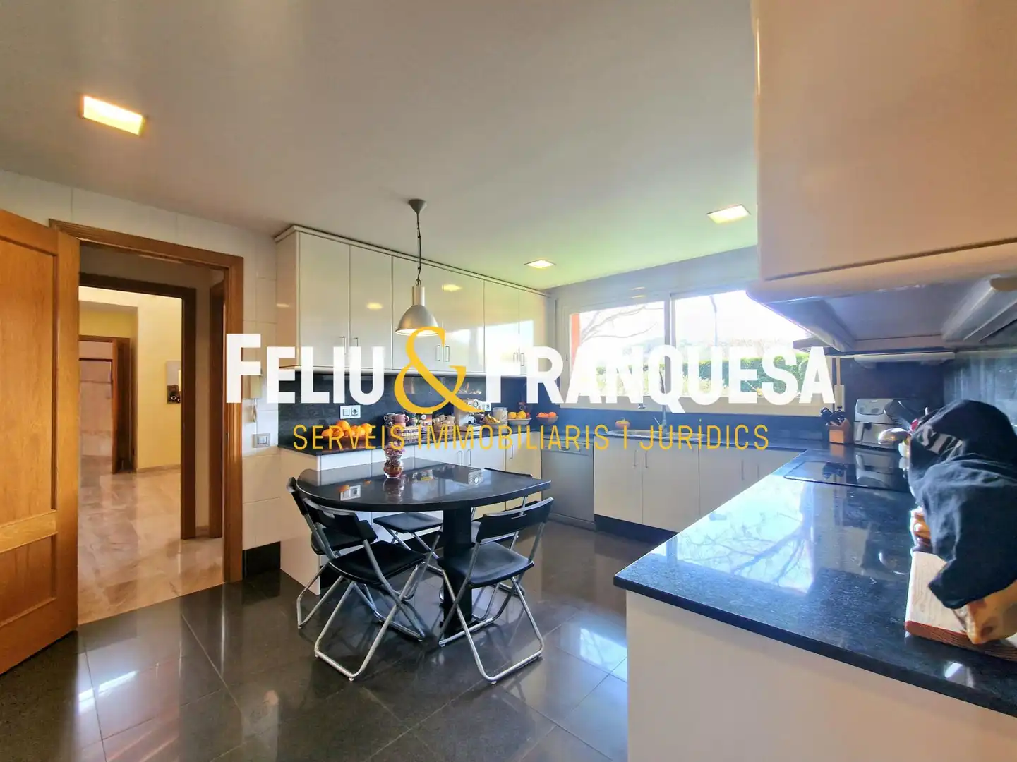 Kitchen of Houses for sale in Sant Cugat del Vallès  with Heating, Private garden and Terrace