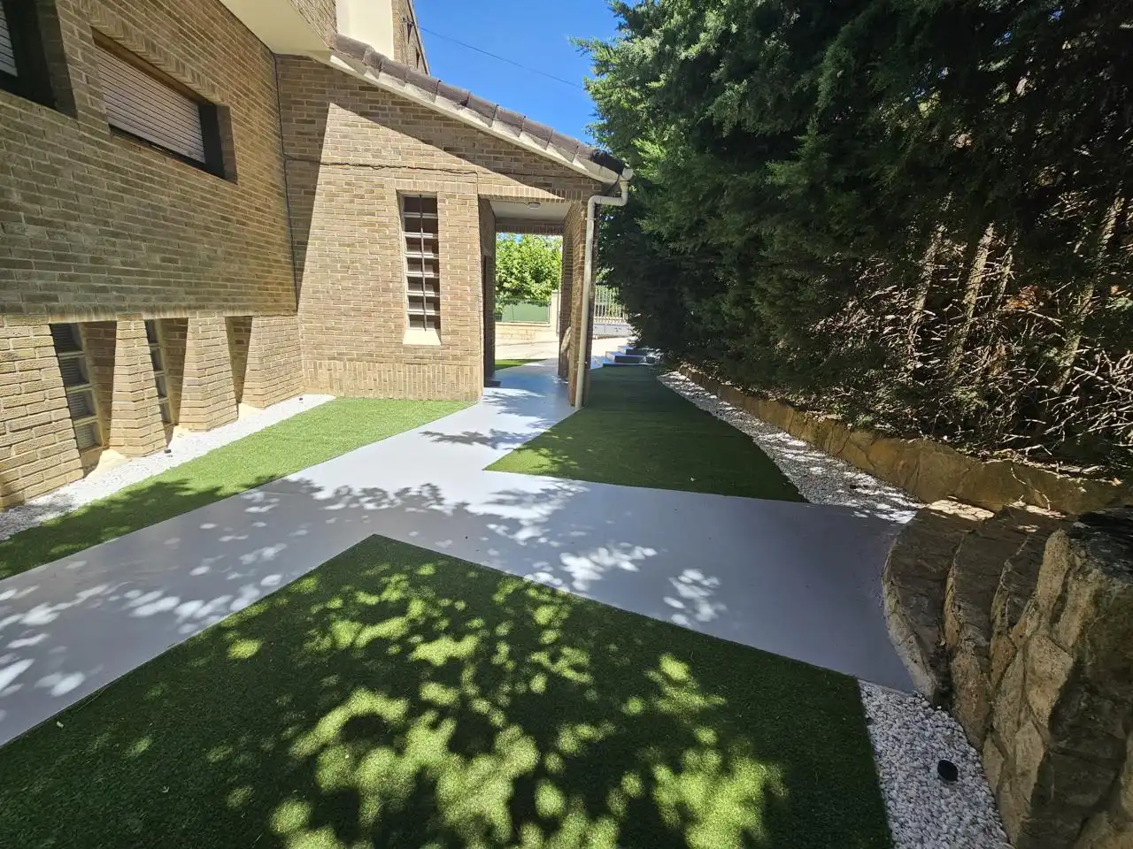 Terraza de Casa o chalet en venta en Estella / Lizarra con Aire acondicionado, Calefacción y Jardín privado