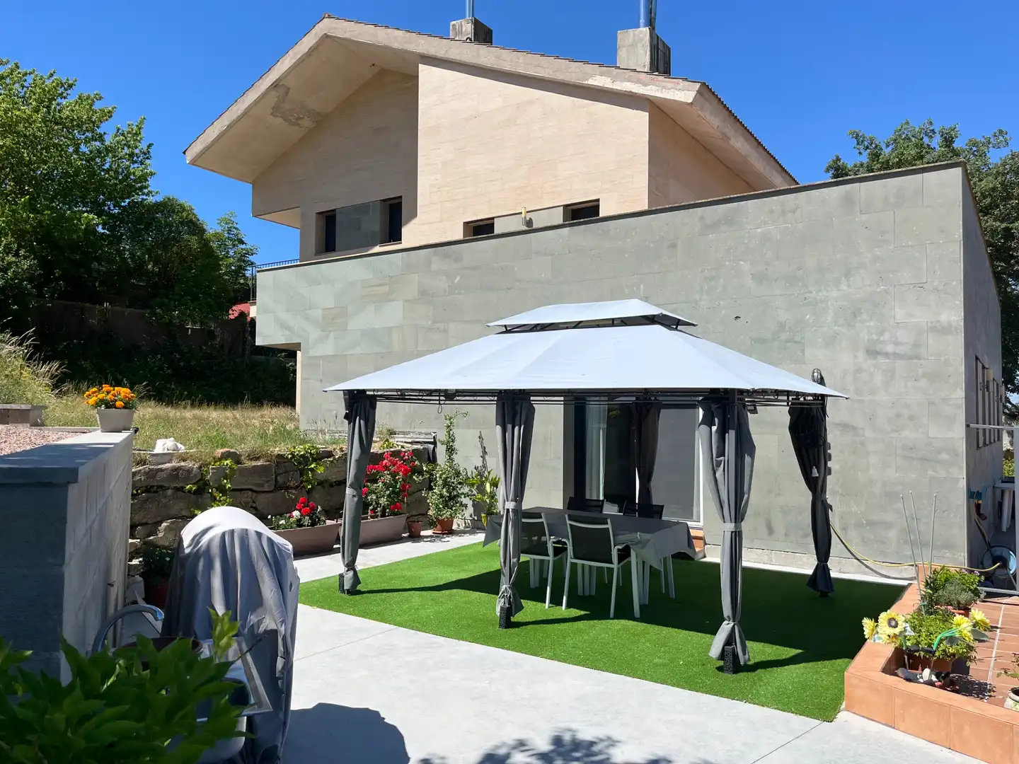 Terrassa de Casa o xalet en venda en Moià amb Calefacció, Jardí privat i Terrassa