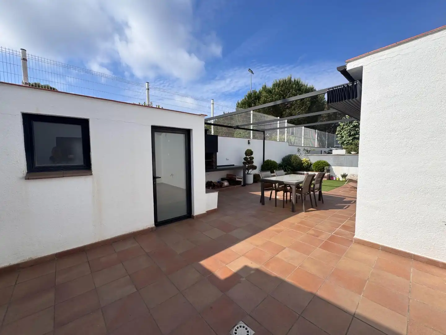 Terraza de Casa adosada en venta en Blanes con Aire acondicionado, Calefacción y Jardín privado