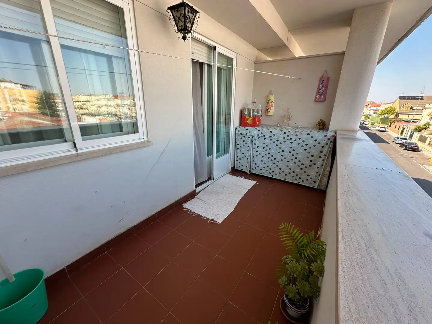 Terrasse von Wohnung zum Verkauf in Don Benito mit Klimaanlage, Heizung und Balkon