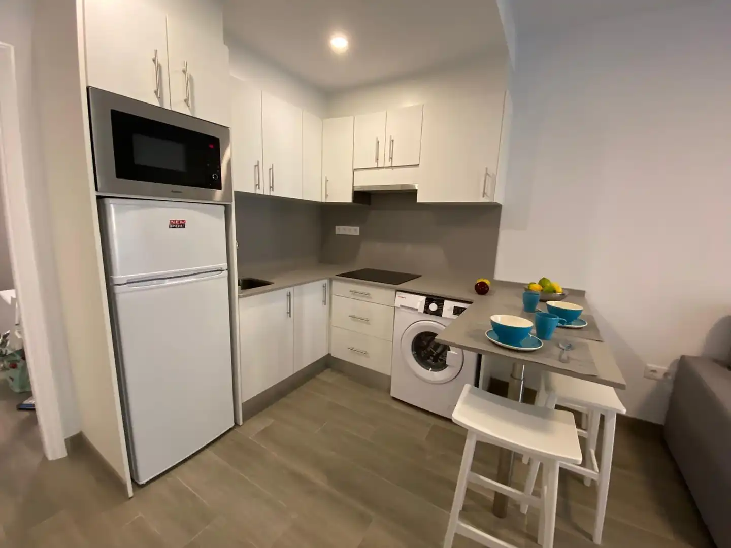 Cocina de Apartamento de alquiler en San Bartolomé de Tirajana con Jardín privado, Terraza y Trastero