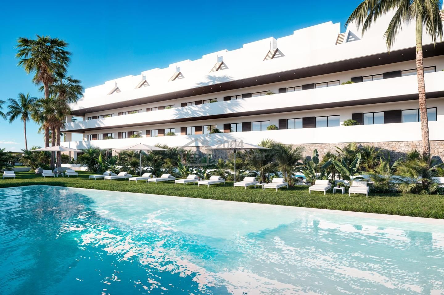 Piscina de Pis en venda en Finestrat amb Terrassa, Traster i Piscina comunitària