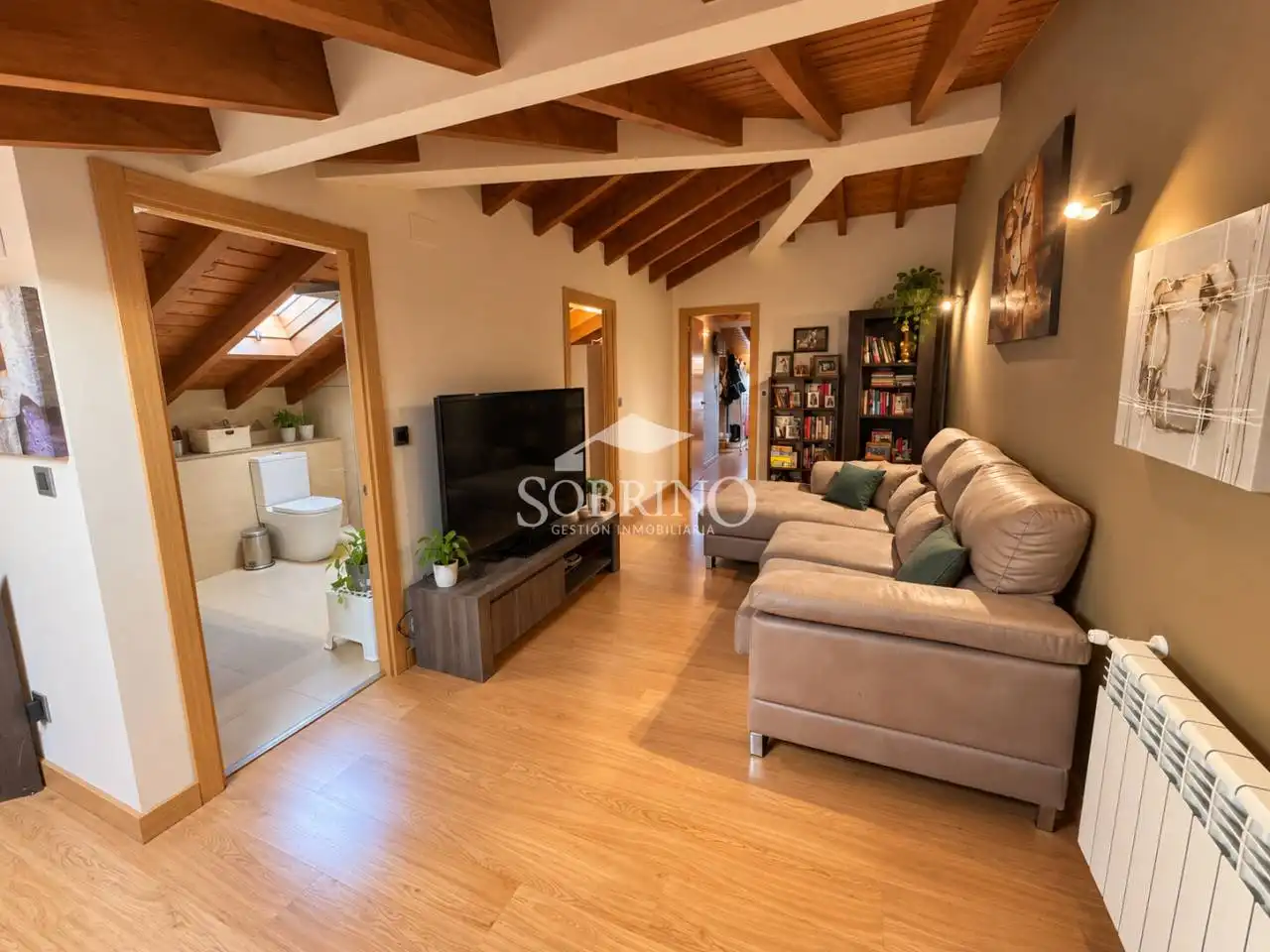 Sala de estar de Casa o chalet en venta en Vibaña - Ardisana - Caldueño