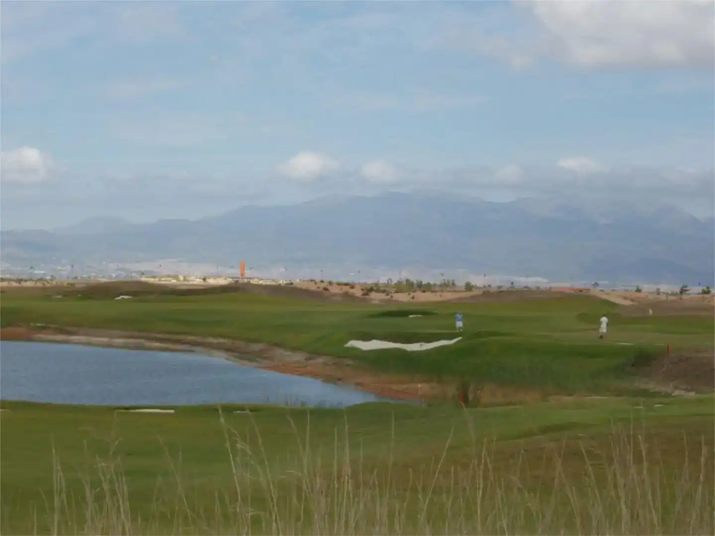 Vista exterior de Pis en venda en Alhama de Murcia amb Aire condicionat, Piscina i Balcó