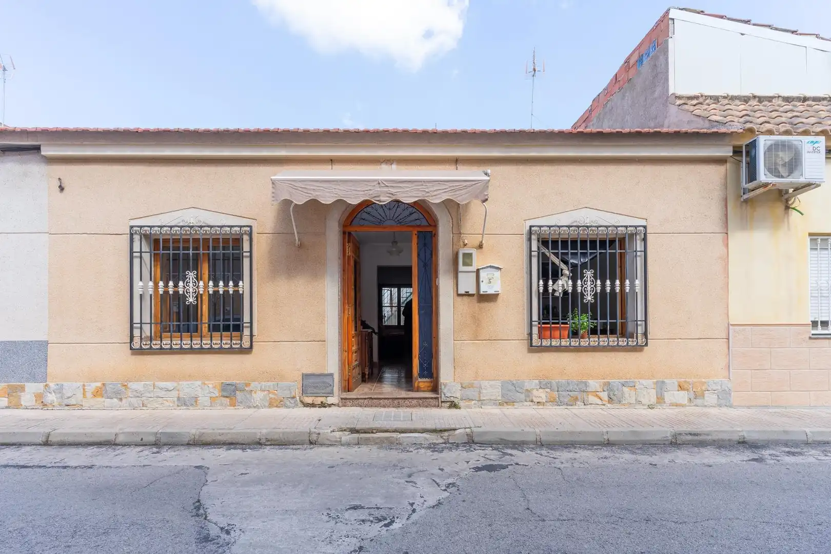 Vista exterior de Casa o chalet en venta en Alguazas con Terraza