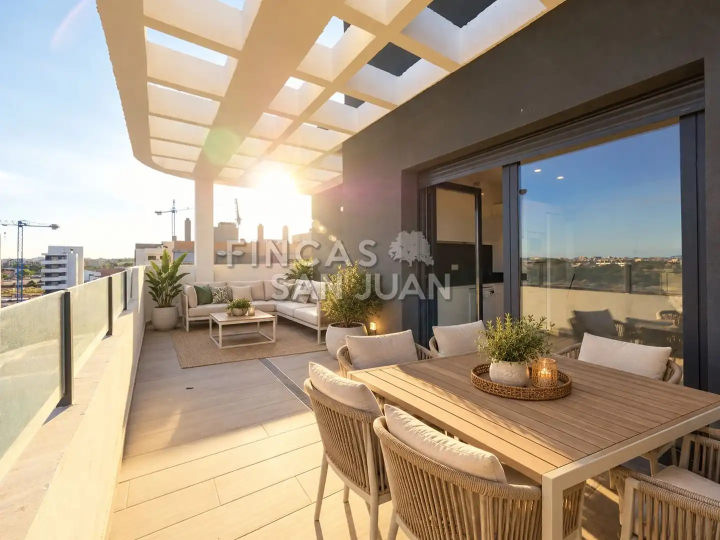 Terraza de Ático en venta en Centro  