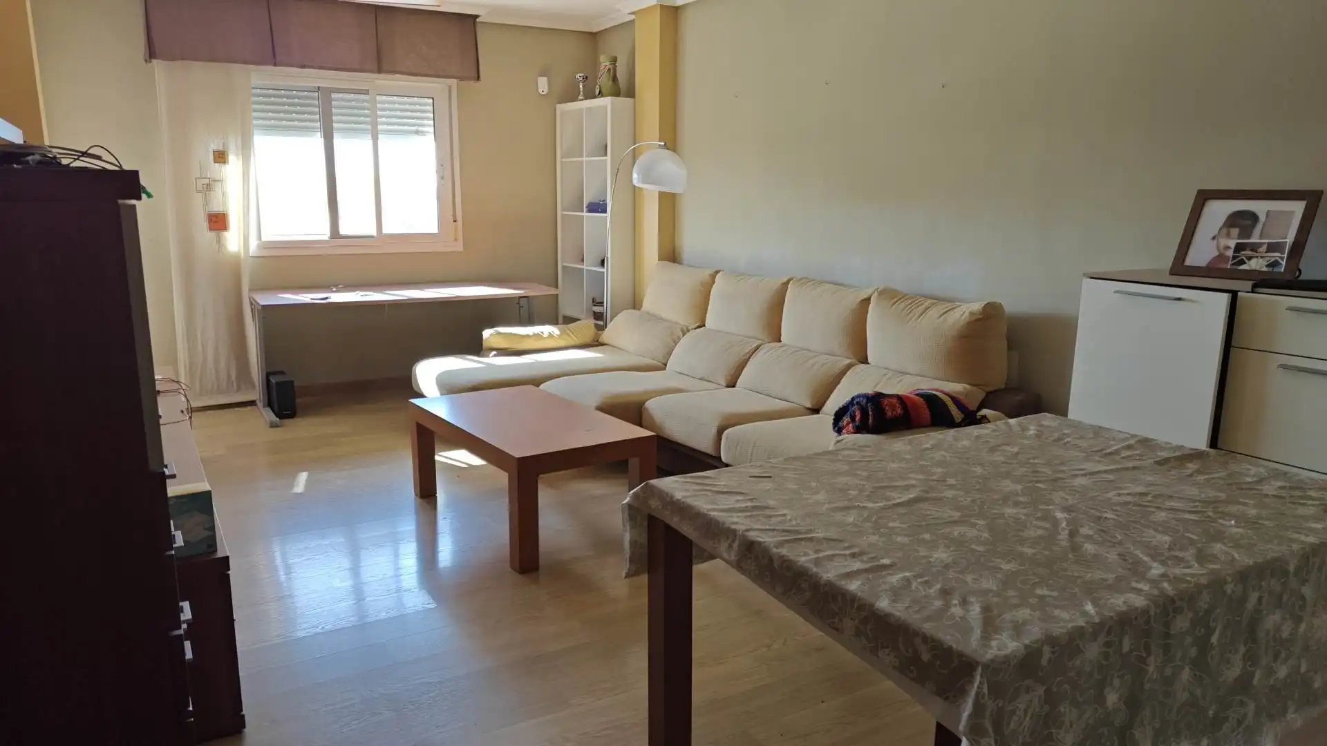 Living room of Flat for sale in Almería  with Air Conditioner, Heating and Terrace