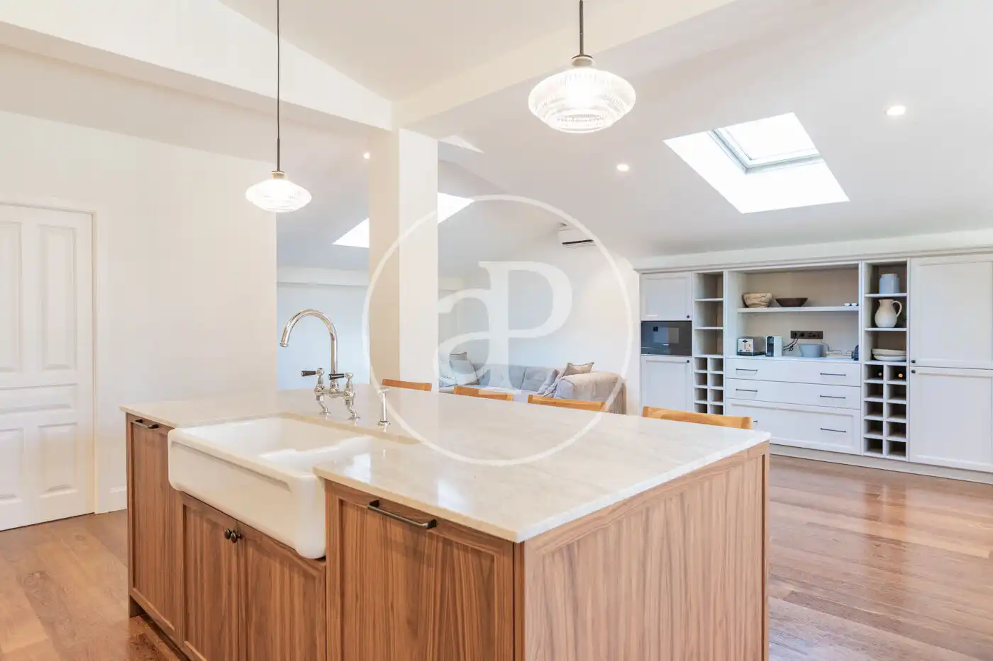 Kitchen of Houses for rent in Madrid  with Air Conditioner, Heating and Private garden