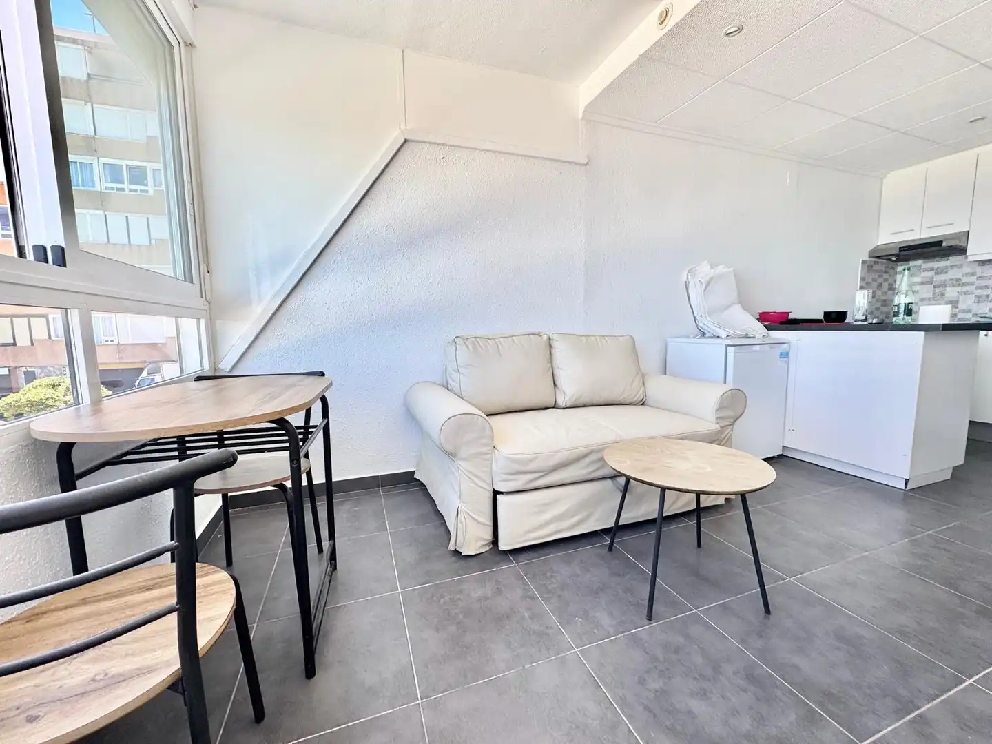 Terrasse von Wohnung zur Miete in Torrevieja mit Möbliert, Waschmaschine und Mikrowelle