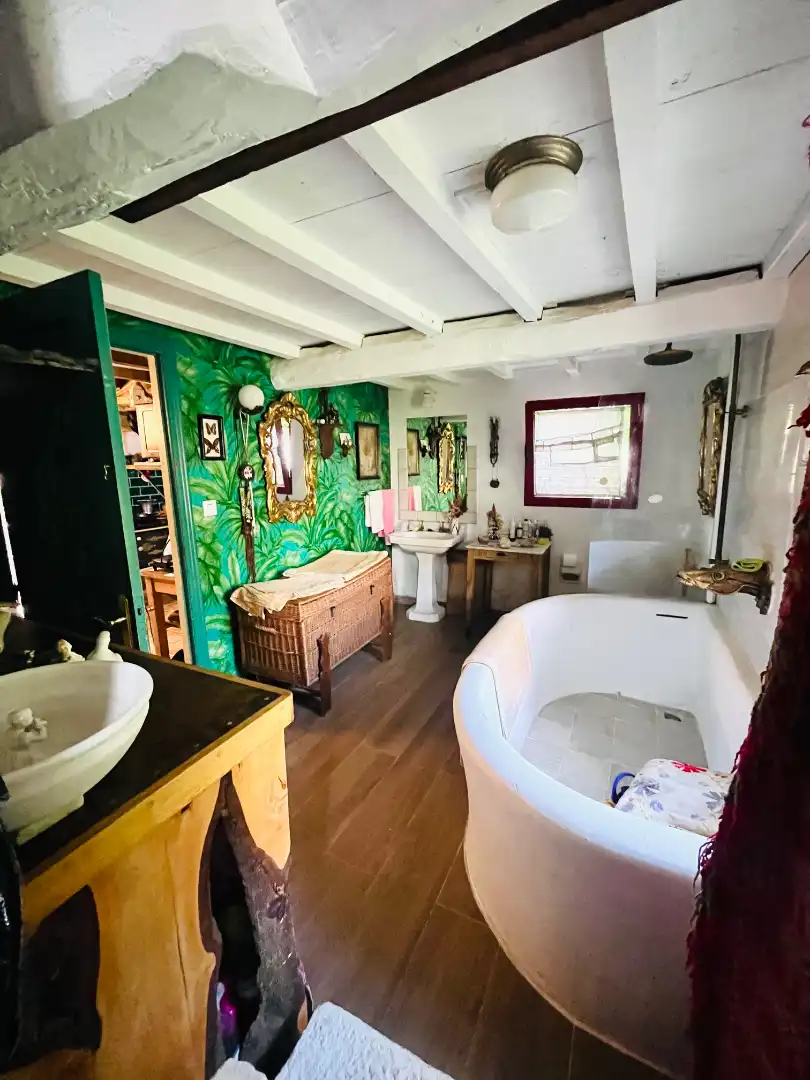 Bathroom of Houses for sale in Palas de Rei  with Swimming Pool, Furnished and Microwave