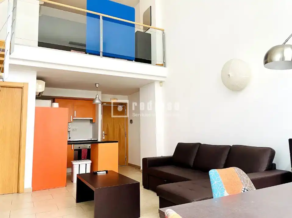 Sala d'estar de Loft en venda en Madrid amb Aire condicionat, Calefacció i Jardí privat