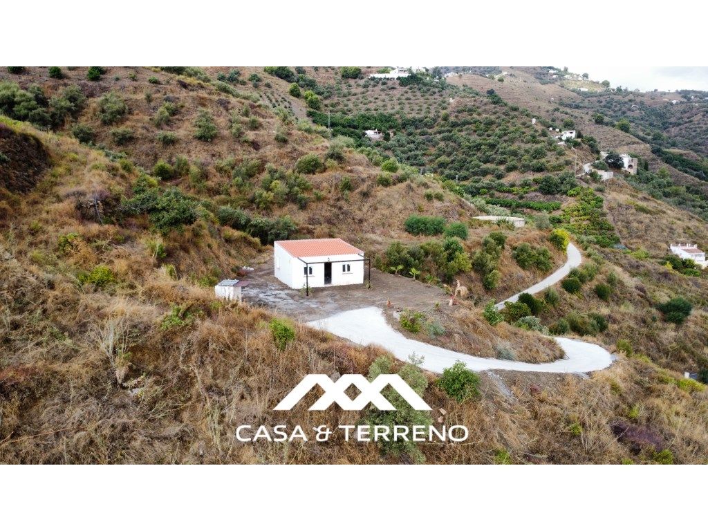 Vista exterior de Casa o xalet en venda en Frigiliana