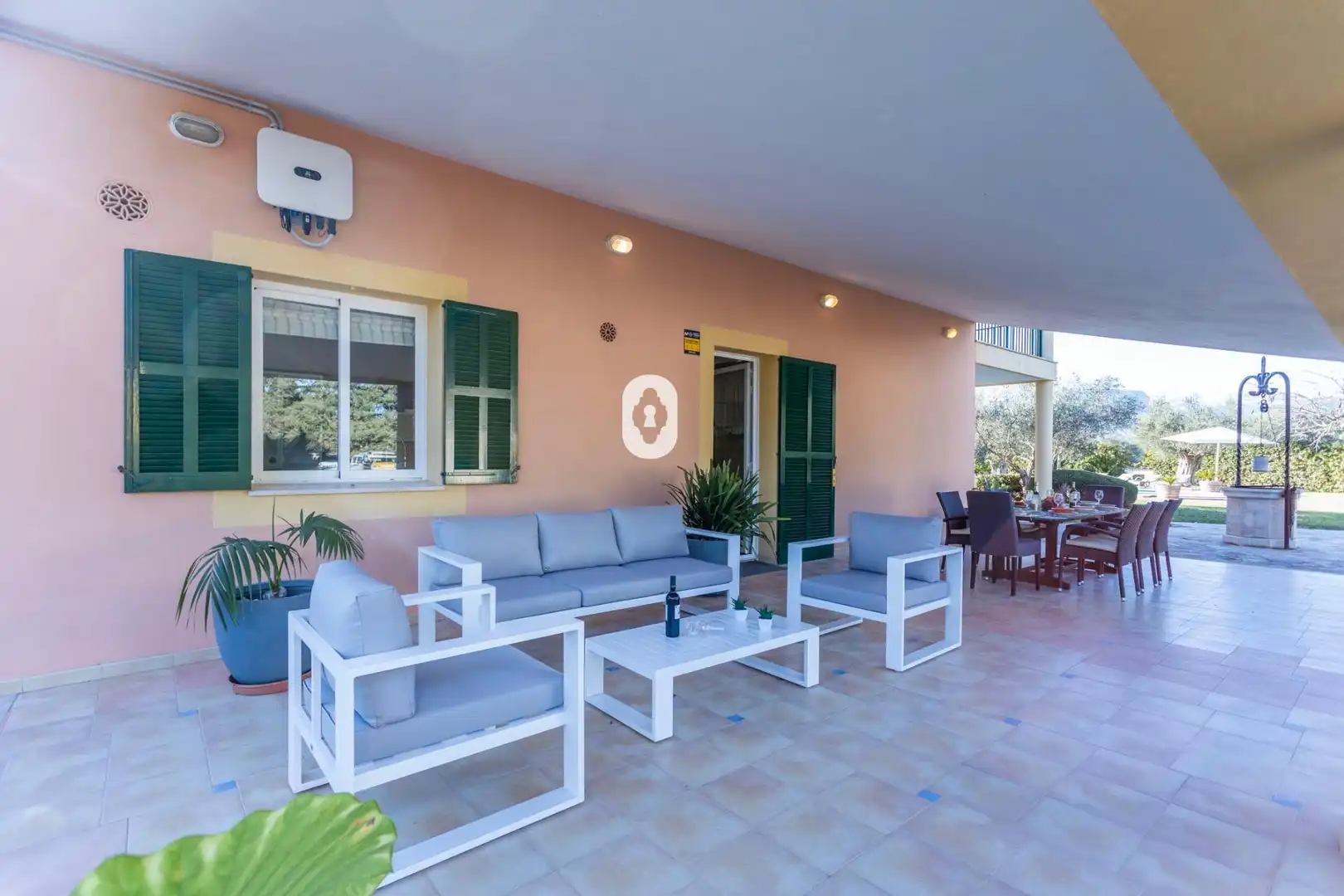 Terrace of Country homes for sale in Inca  with Air Conditioner, Private garden and Terrace