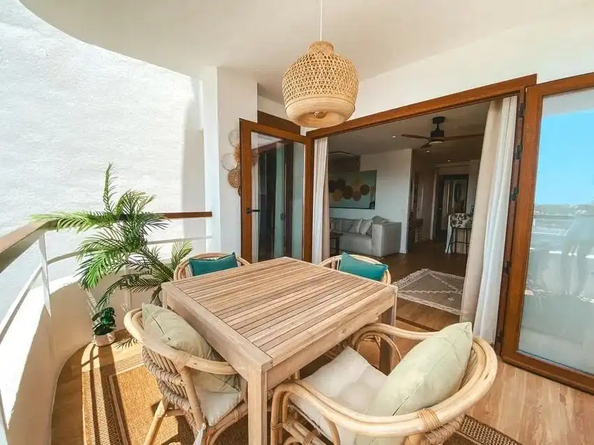 Terraza de Estudio en venta en  Palma de Mallorca con Parquet, Amueblado y Piscina comunitaria
