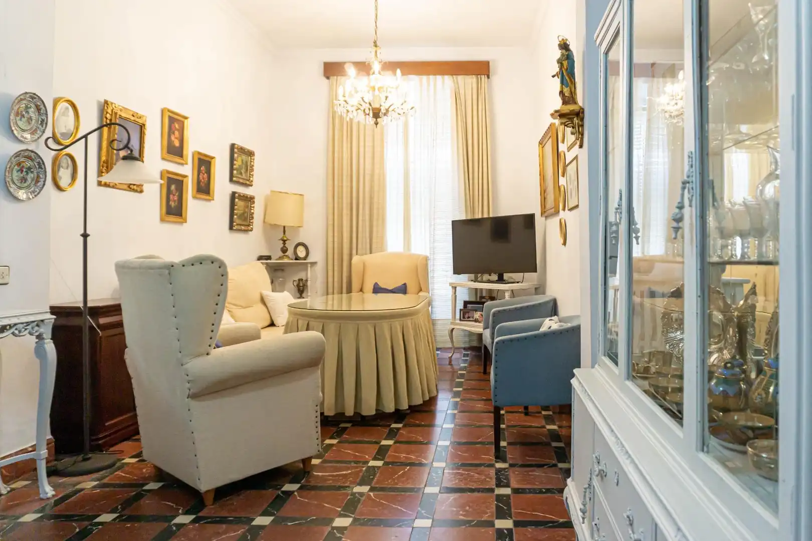 Sala d'estar de Casa o xalet en venda en Montellano amb Aire condicionat, Jardí privat i Terrassa