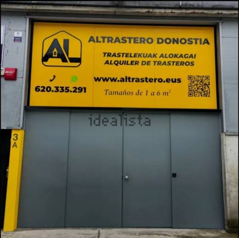 Trastero en Alquiler en Ubarburu Pasealekua, 53 en Martutene