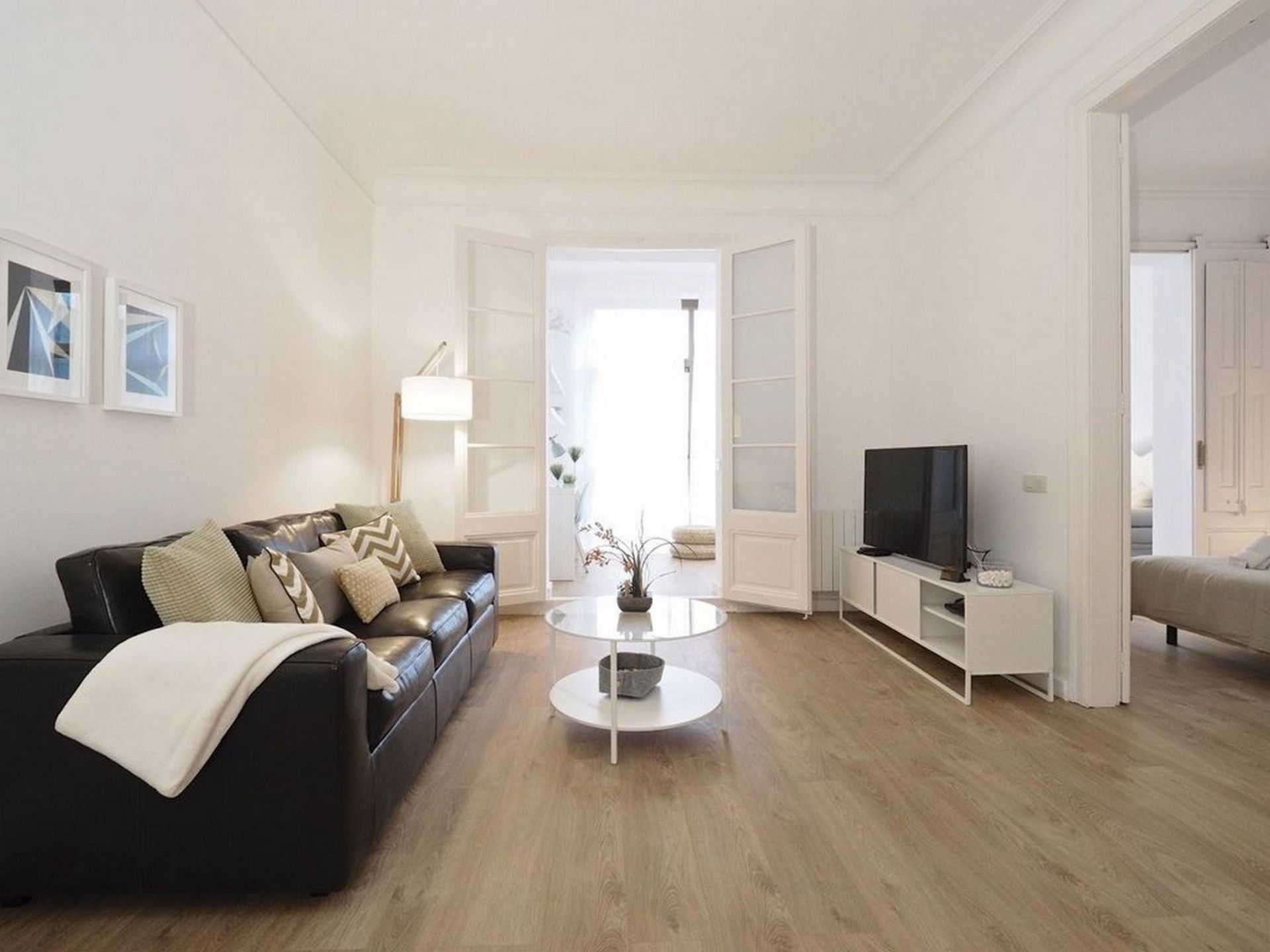 Living room of Flat to rent in Irun   with Air Conditioner, Furnished and TV
