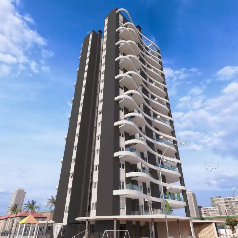Vista exterior de Àtic en venda en Calpe / Calp amb Aire condicionat, Jardí privat i Terrassa