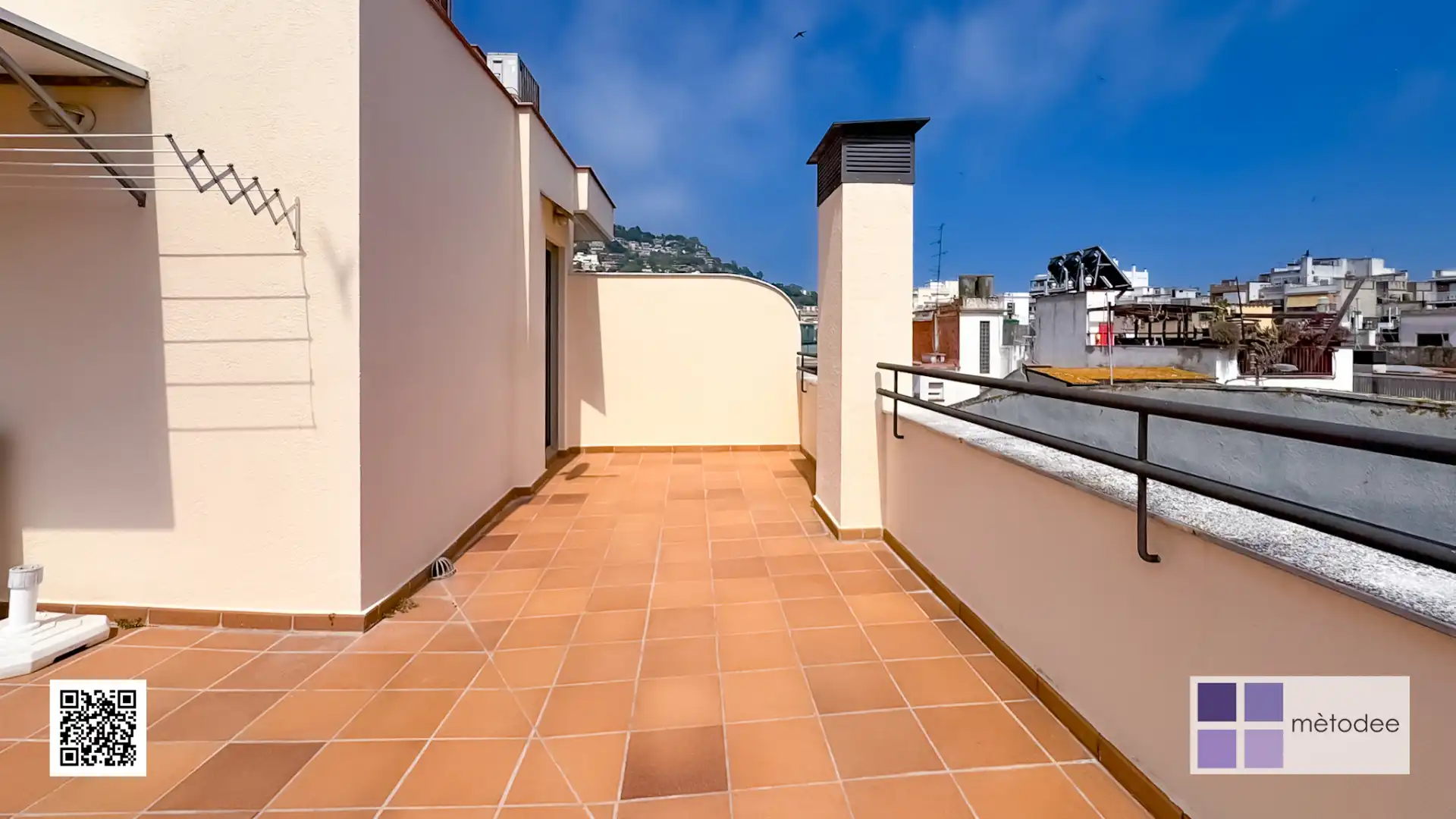 Terraza de Ático de alquiler en Blanes con Aire acondicionado, Calefacción y Terraza