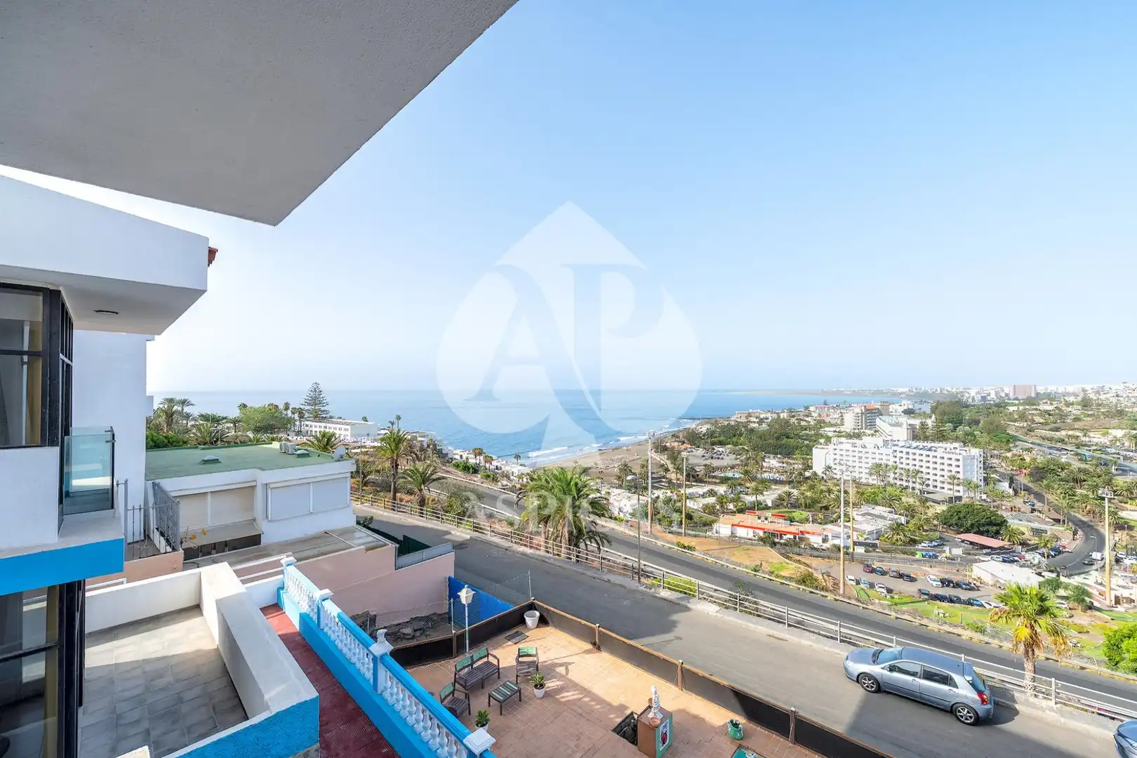 Vista exterior de Àtic de lloguer en San Bartolomé de Tirajana amb Moblat i Balcó