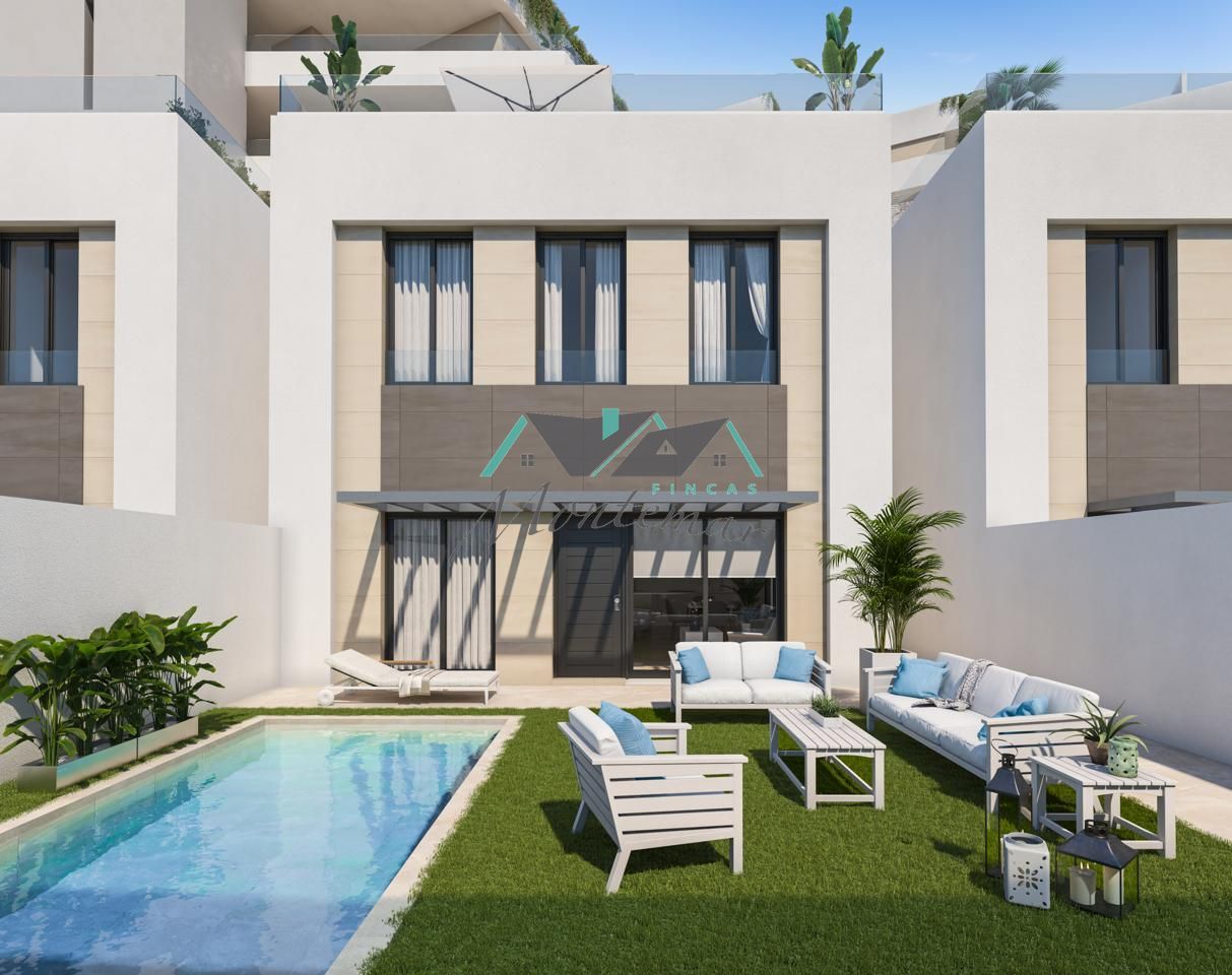 Exterior view of Planta baja for sale in Águilas  with Air Conditioner, Terrace and Furnished