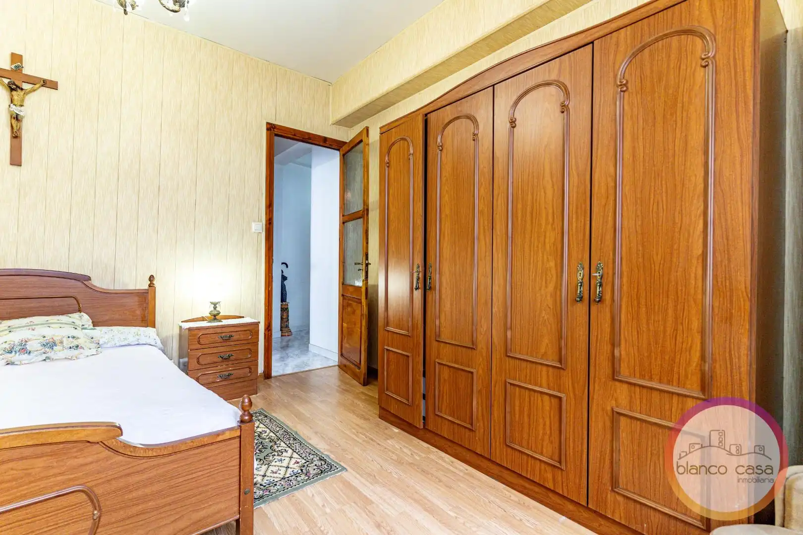 Bedroom of Flat for sale in Ponteceso  with Heating, Terrace and Storage room