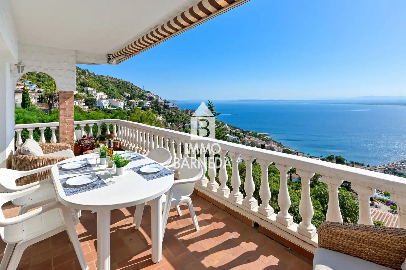 Exterior view of Flat for sale in Roses  with Air Conditioner, Heating and Terrace