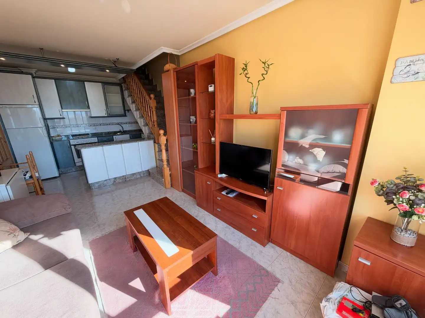 Wohnzimmer von Maisonette zum Verkauf in Ponferrada mit Heizung und Abstellraum
