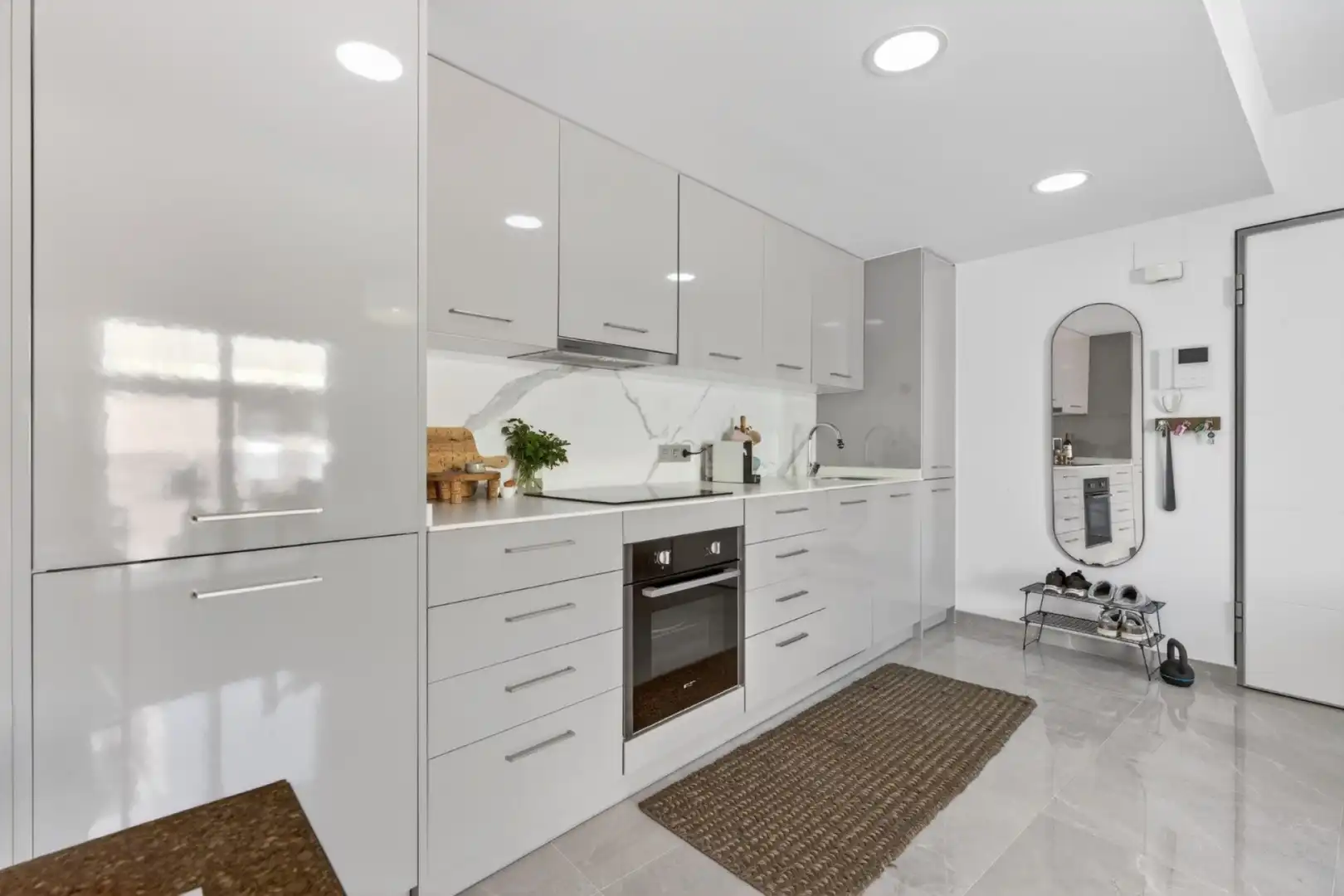 Kitchen of Flat for sale in Torrevieja  with Air Conditioner, Heating and Terrace