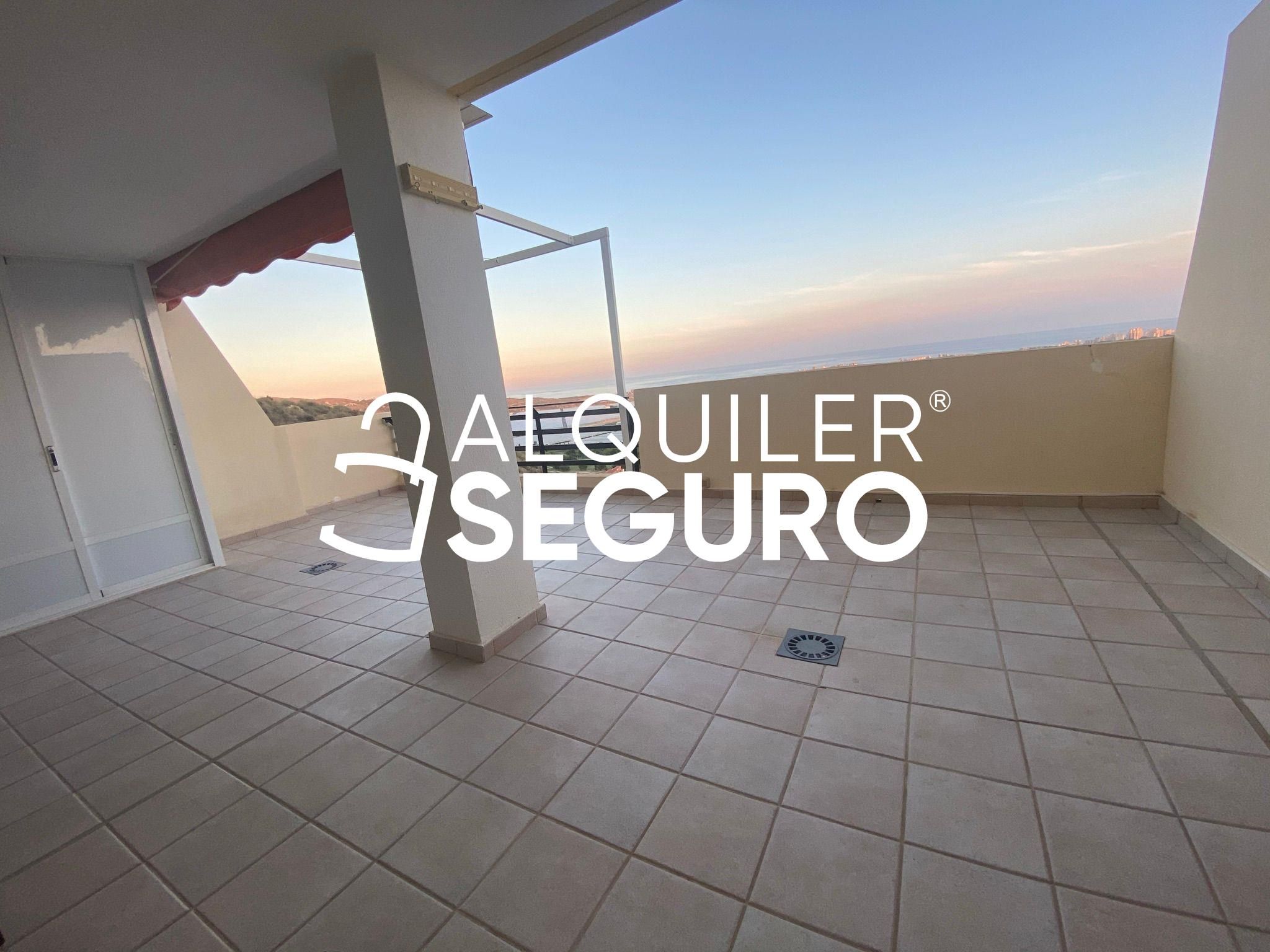 Terrace of Flat to rent in Mutxamel  with Air Conditioner, Terrace and Furnished