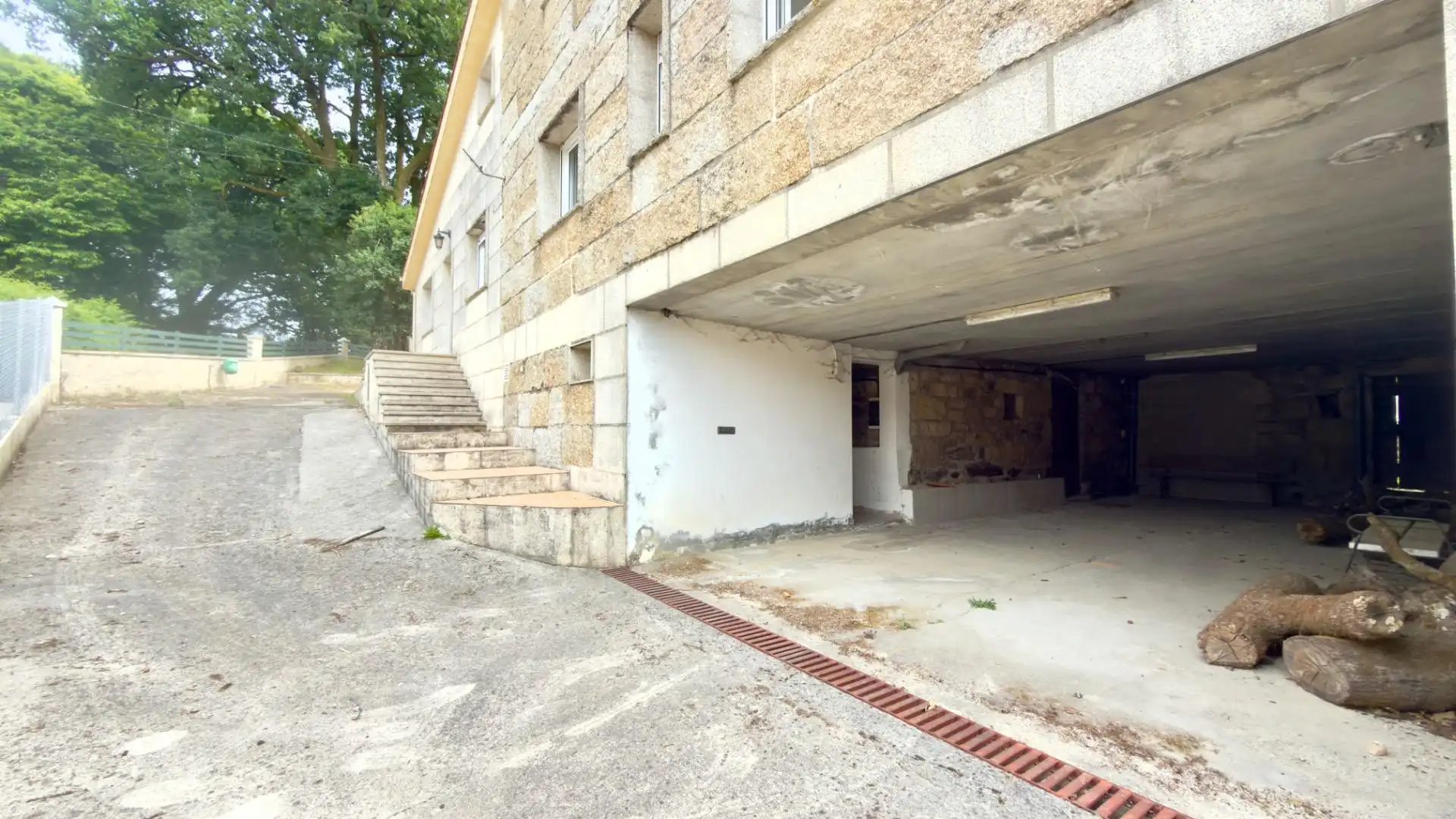 Vista exterior de Casa o chalet en venta en A Peroxa  con Calefacción, Jardín privado y Terraza