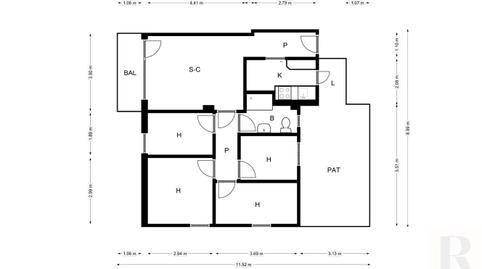 Foto 3 de Pis en venda a Cl Saturn, Gràcia, Sabadell