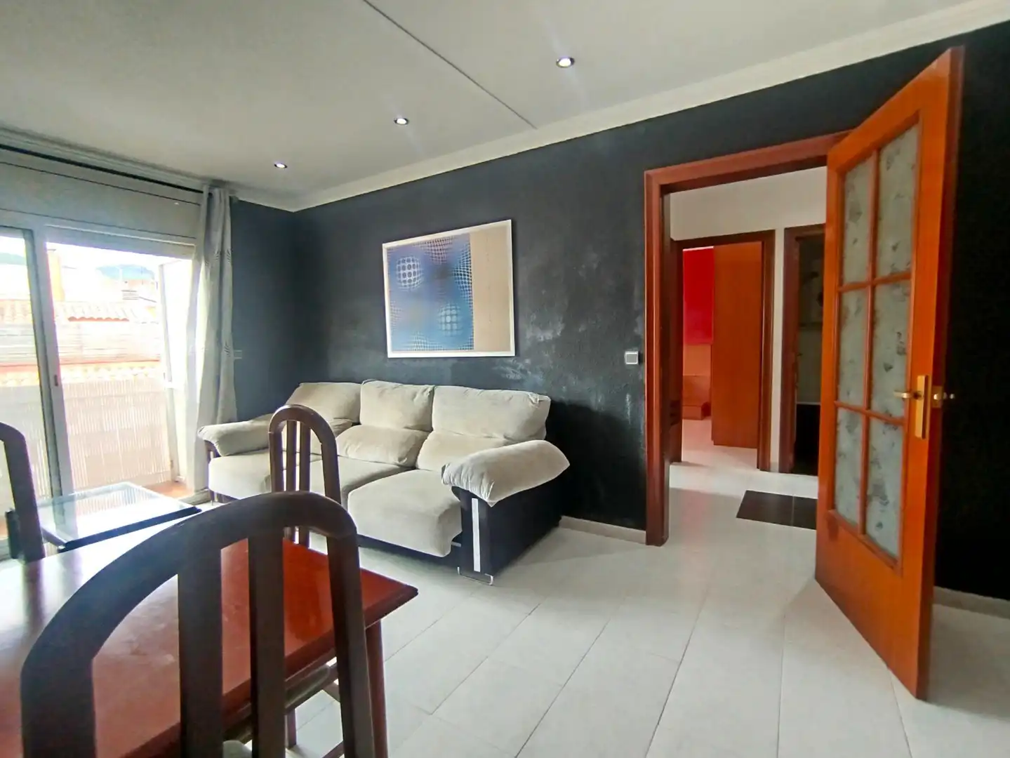 Living room of Attic for sale in Canet de Mar  with Heating and Balcony