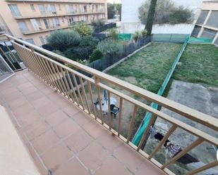 Balcony of Flat for sale in Figueres  with Heating, Furnished and Oven