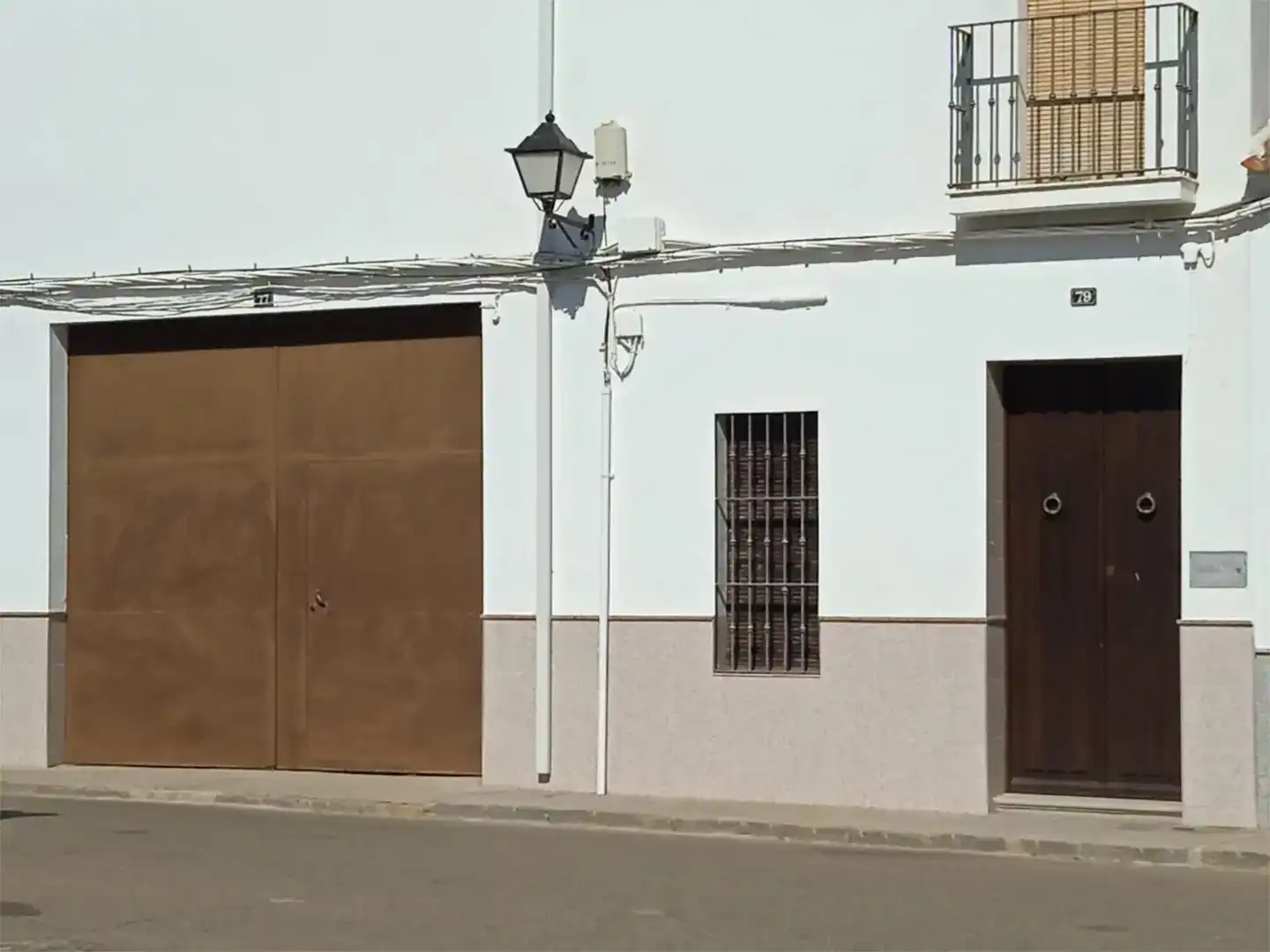 Exterior view of Flat for sale in Granja de Torrehermosa, Badajoz