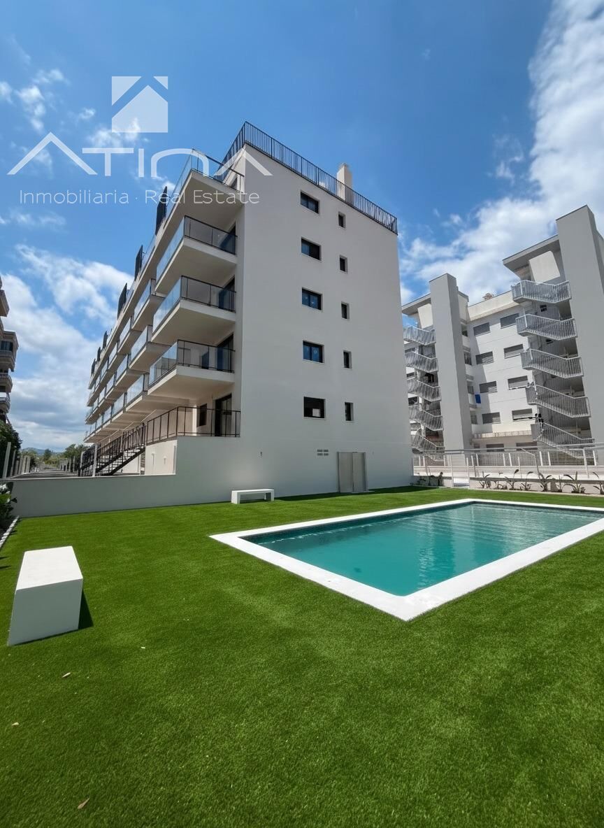 Swimming pool of Attic for sale in Daimús  with Private garden, Terrace and Storage room