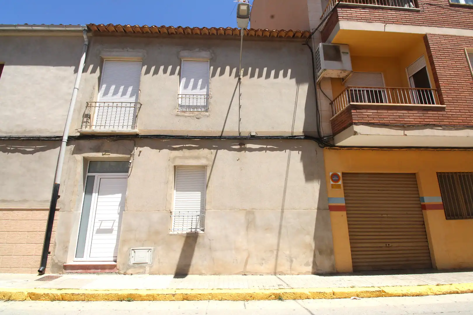 Vista exterior de Casa adosada en venta en Almansa con Terraza y Trastero