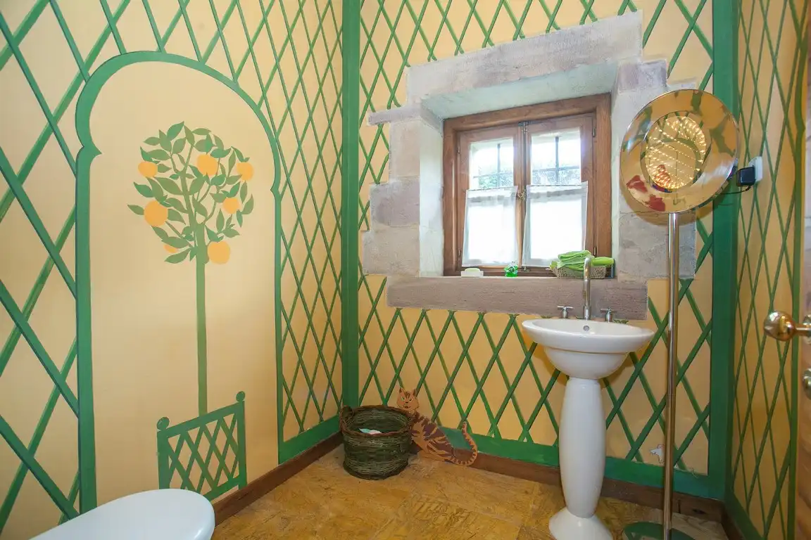 Baño de Casa o chalet en venta en Mazcuerras con Jardín privado, Terraza y Trastero