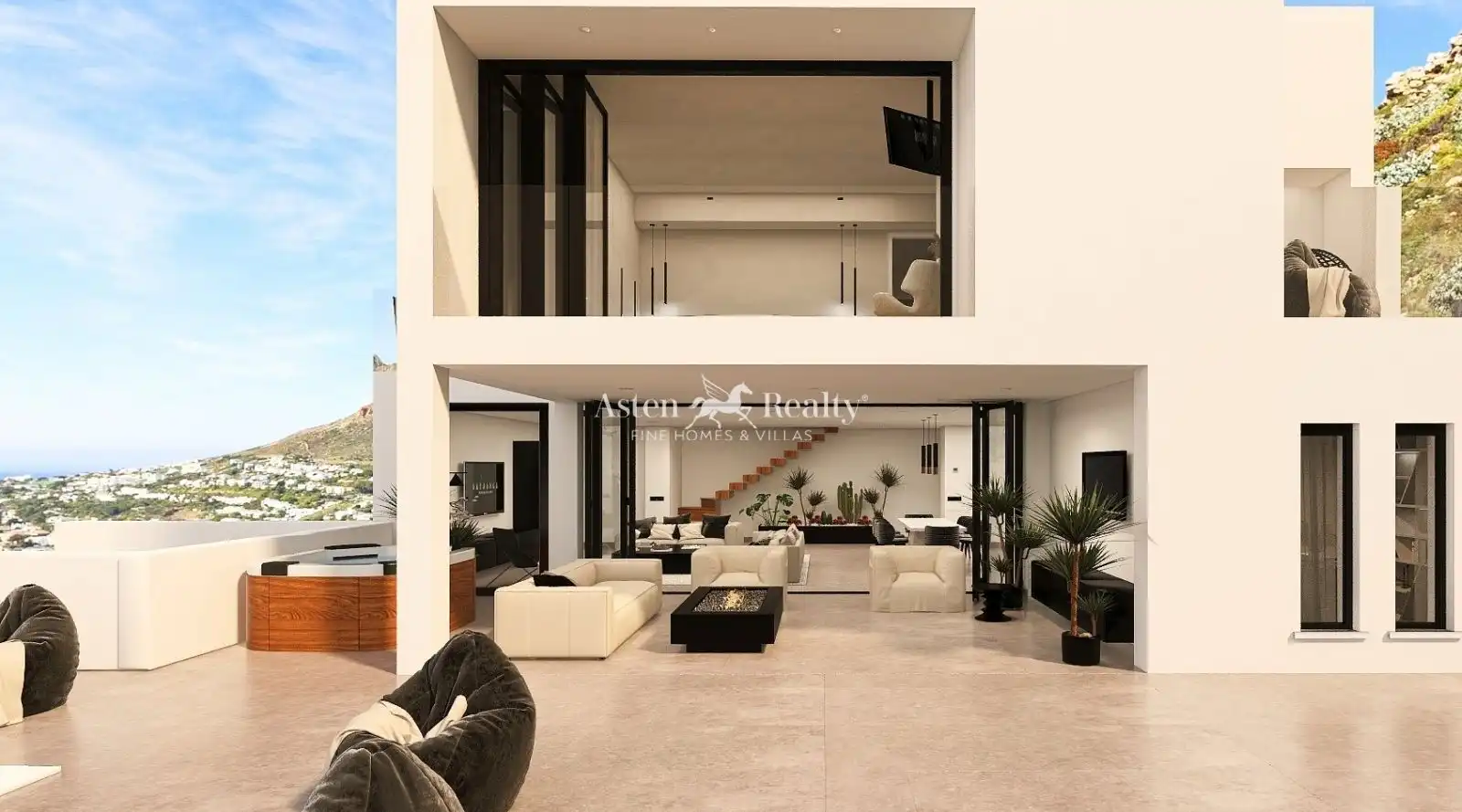 Sala d'estar de Casa o xalet en venda en Adeje amb Aire condicionat, Calefacció i Jardí privat