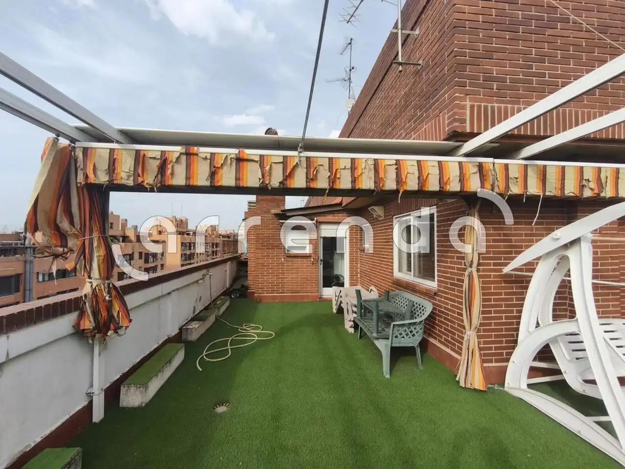 Terraza de Ático en venta en Madrid