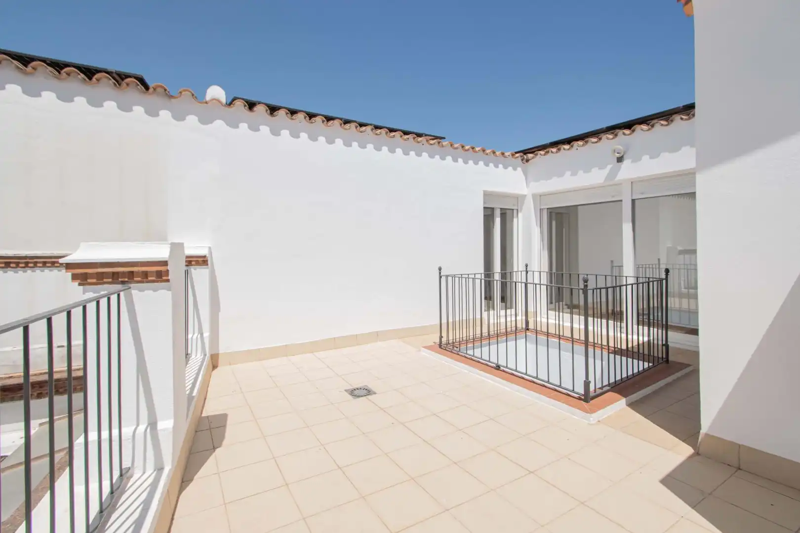 Terrasse von Dachboden zum Verkauf in Sevilla mit Klimaanlage, Terrasse und Balkon
